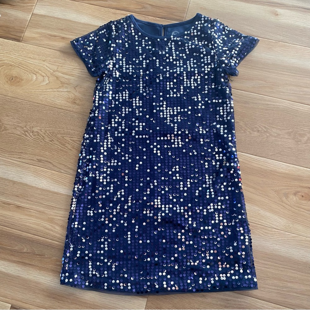 Wonder Nation Girls Sequin Shift Dress